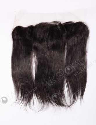 In Stock Indian Remy Hair 14" Straight Color 1b# Lace Frontal SKF-003