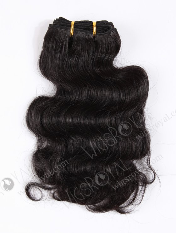 In Stock Chinese Virgin Hair 14" Body Wave 1B# Color Machine Weft SM-717-12207