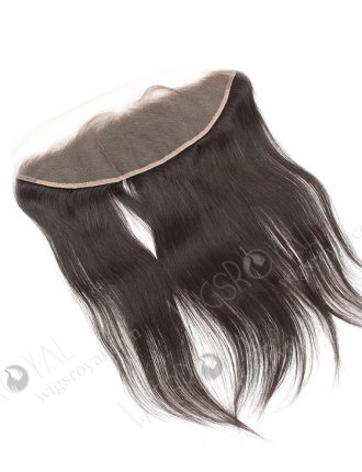 In Stock Indian Remy Hair 16" Straight Natural Color Lace Frontal SKF-002