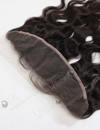 In Stock Brazilian Virgin Hair 16" Natural Wave Natural Color Lace Frontal SKF-007
