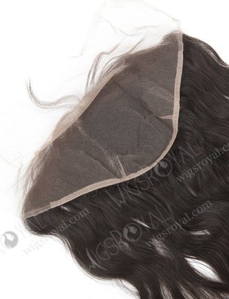 In Stock Indian Virgin Hair 14" Natural Wave Natural Color Lace Frontal SKF-008