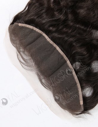 In Stock Indian Virgin Hair 12" Natural Wave Natural Color Lace Frontal SKF-048