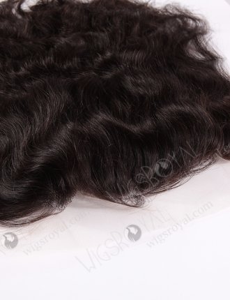 In Stock Indian Remy Hair 14" Natural Wave Natural Color Lace Frontal SKF-013
