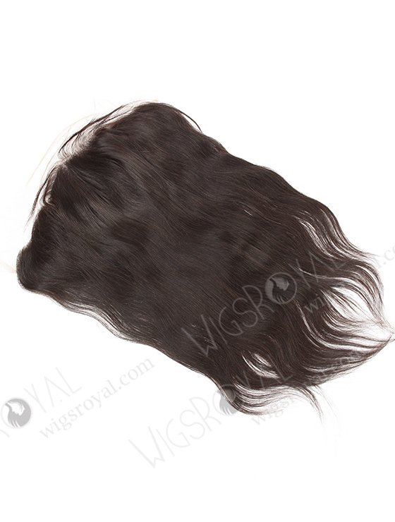 In Stock Indian Remy Hair 16" Straight Natural Color Lace Frontal SKF-061-13424