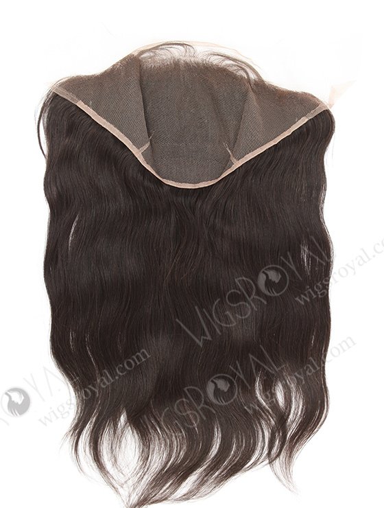 In Stock Indian Remy Hair 16" Straight Natural Color Lace Frontal SKF-061-13428