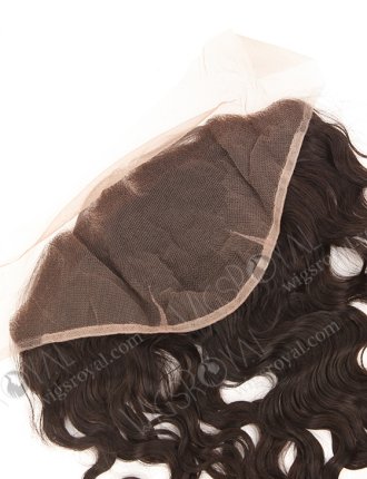 In Stock Indian Virgin Hair 14" Brazilian Curl Natural Color Lace Frontal SKF-095