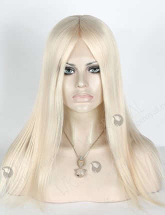 Fashion White Color Straight Hair Wigs For Women With Thinning Hair GLL-08012