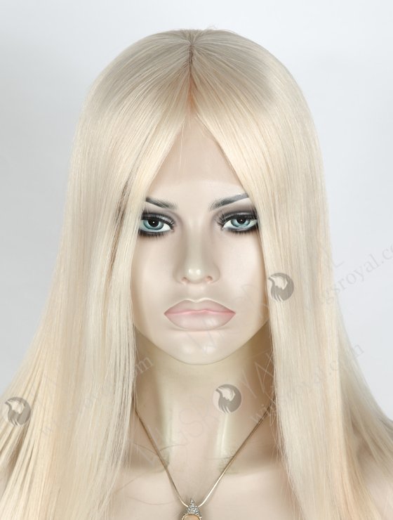 Fashion White Color Straight Hair Wigs For Women With Thinning Hair GLL-08012-13945