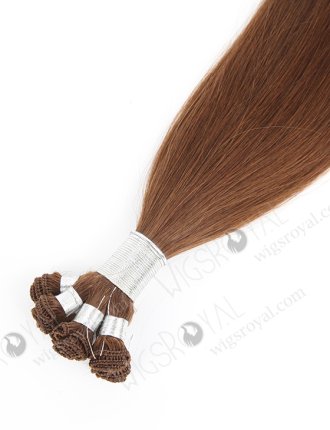In Stock Brazilian Virgin Hair 18" Silky Straight 30# Color Hand-tied Weft SHW-030