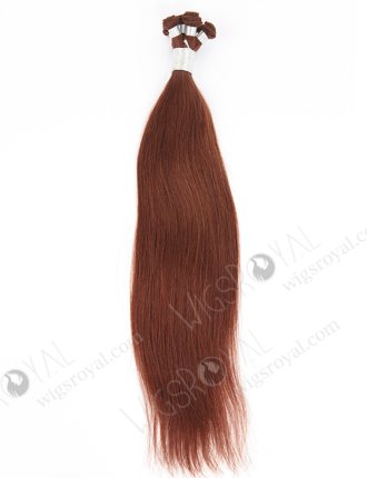 In Stock Brazilian Virgin Hair 18" Silky Straight 33# Color Hand-tied Weft SHW-031