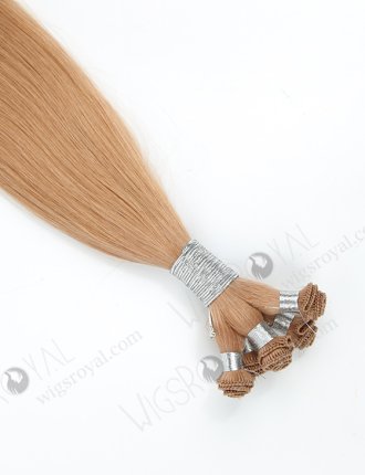 In Stock Brazilian Virgin Hair 18" Silky Straight 16# Color Hand-tied Weft SHW-029