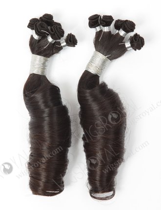 In Stock Brazilian Virgin Hair 22" Loose Spiral Curl Natural Color Hand-tied Weft SHW-007