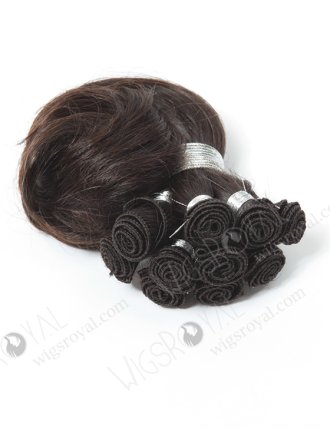 In Stock Brazilian Virgin Hair 10" Loose Spiral Curl Natural Color Hand-tied Weft SHW-001