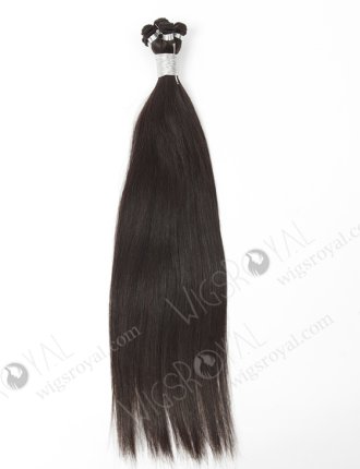 In Stock Brazilian Virgin Hair 18" Silky Straight Natural Color Hand-tied Weft SHW-022