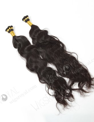 In Stock Brazilian Virgin Hair 26" Natural Wave Natural Color Hand-tied Weft SHW-016