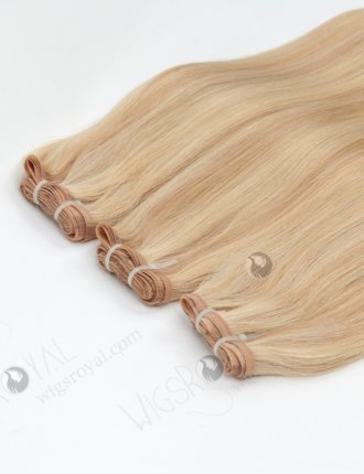 Seamless Comfortable Flat Hybrid Wefts Cuticle Aligned European Virgin Hair WR-MW-189