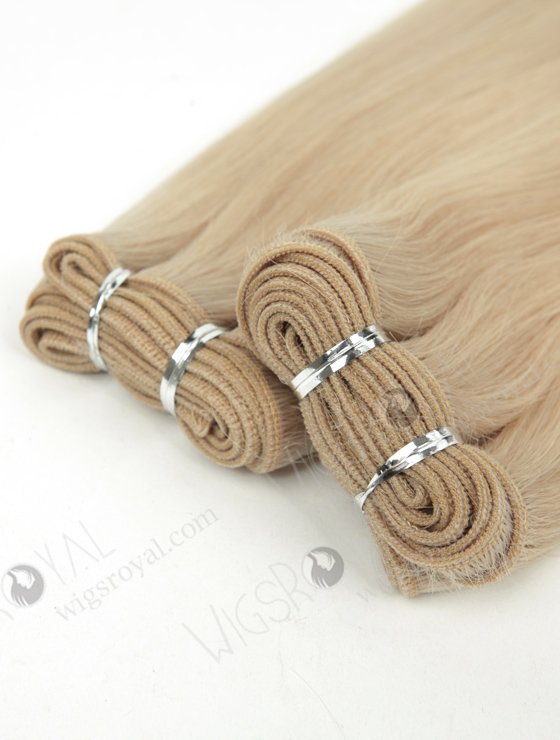 Best Quality Platinum Blonde Hair Weft 14 Inches WR-MW-177-14085