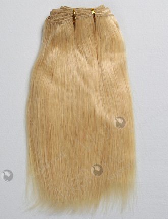 In Stock Malaysian Virgin Hair 10" Straight 613# Color Machine Weft SM-334