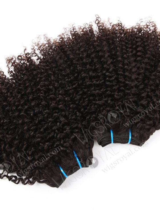 Top Quality 16'' Peruvian Virgin Afro Kinky Curl Hair Wefts WR-MW-146-15830