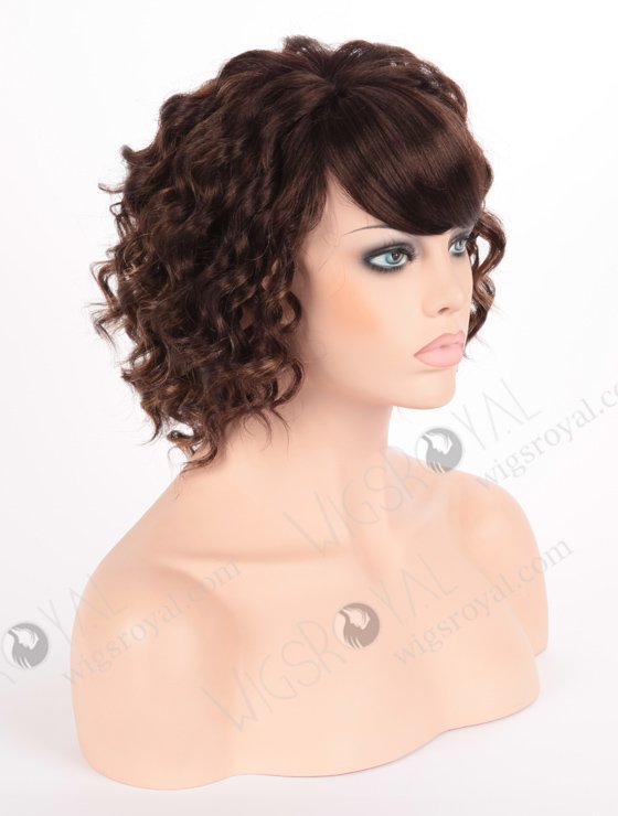 In Stock Normal Synthetic Wig Short Curly BOBBY-4F27#-14878