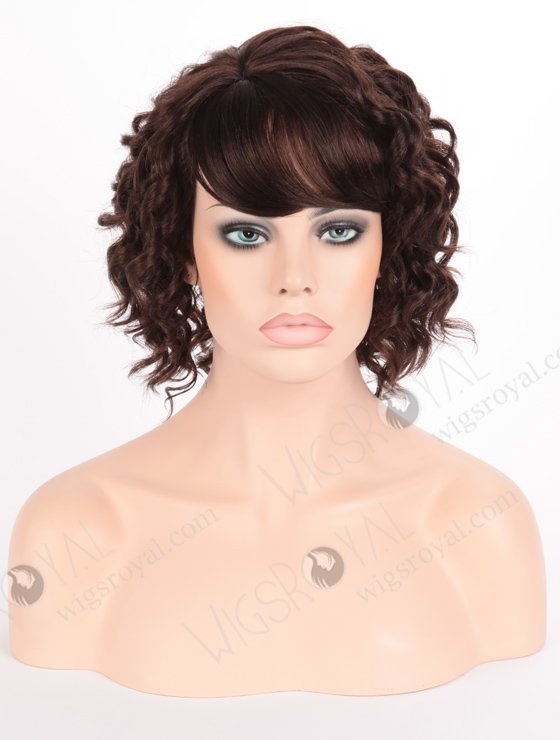 In Stock Normal Synthetic Wig Short Curly BOBBY-4#