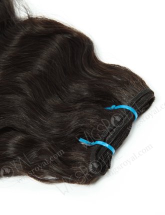 Luxurious 18'' Indian Remy Custom Curl Natural Color Human Hair Wefts WR-MW-138