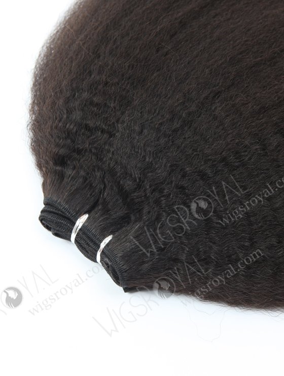 Kinky Straight Indian Virgin Human Hair Weave WR-MW-074-16241