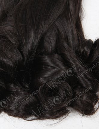 Double Draw 10" Tip Curl Natural Color Brazilian Virgin Funmi Hair WR-MW-092
