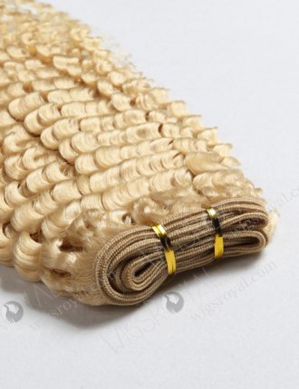 18" Deep Wave 613# Blonde Malaysian Hair Weave WR-MW-051