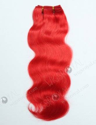 Body Wave Red Human Hair Weaving WR-MW-063