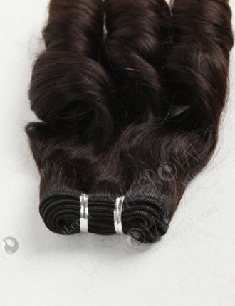 Natural Color Big Loose Curl Human Hair Weave WR-MW-036