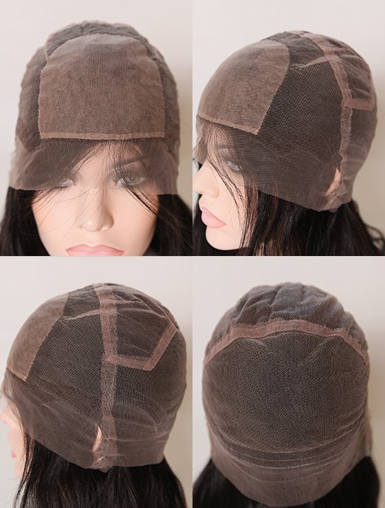 18inches Straight Silk Top Lace Wigs WR-ST-003-17402