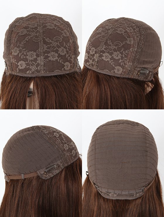 European Virgin Silk Base Top Natural Wavy Full Lace Kosher Jewish Wigs WR-JW-010-17403