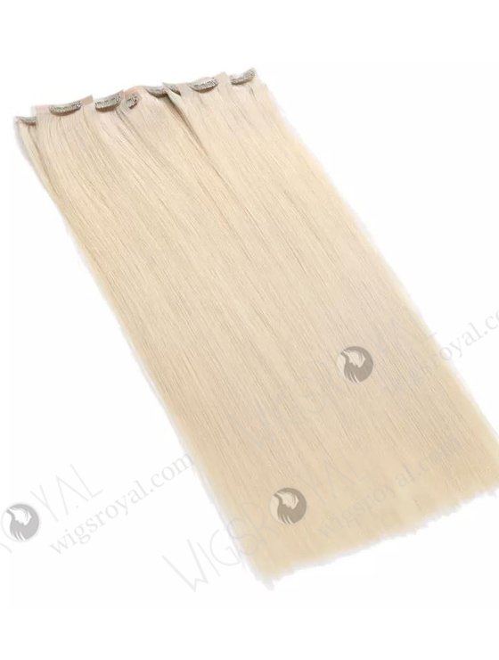 Luxury Invisible 100% Human Hair Seamless Clip Ins Hair Extensions WR-CW-006-17270