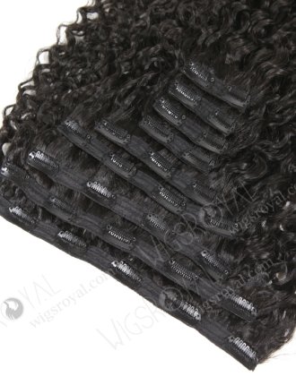 High Quality Brazilian Virgin Hair Clip in Weft Hair Extensions WR-CW-010