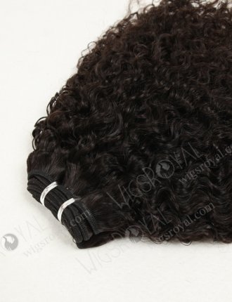 No tangle No Shed 16" Tight Curl Black Hair Weave WR-MW-019