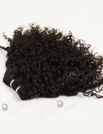 Tight Curl Brazilian Virgin Natural Hair Weave For Black Women WR-MW-018