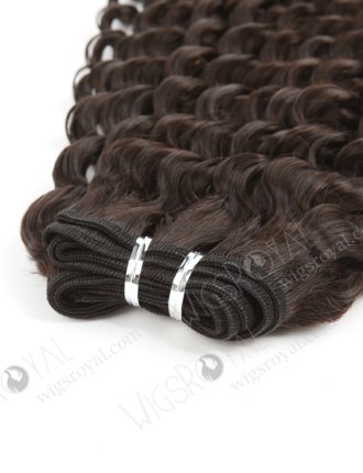In Stock Brazilian Virgin Hair 20" Deep Wave Natural Color Machine Weft SM-4155