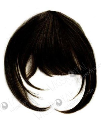 100% Unprocessed Human Hair Clip In Bangs WR-FR-004
