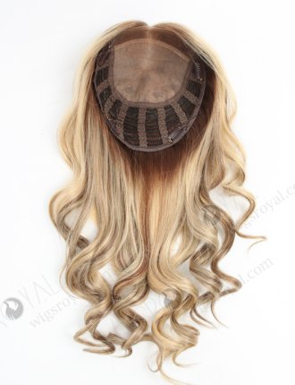 Fabulous Beach Wave Hair Topper With PU In Front Topper-070