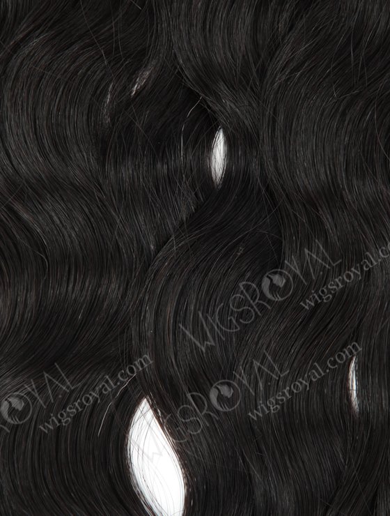 Black Color 100% Human Hair Invisible Headband Wire Clip in Halo Hair Extensions WR-HA-009-17625