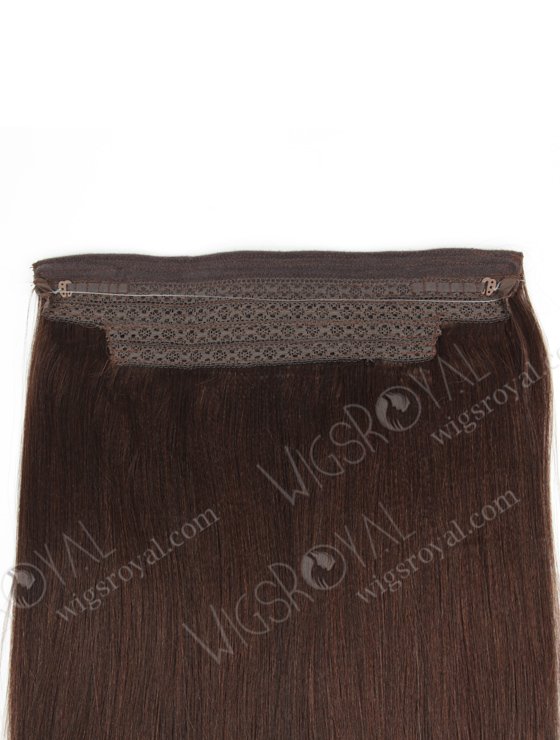 Yaki Mixed Color Halo Hair Extensions In Short Hair For Thin Hair WR-HA-012-17650