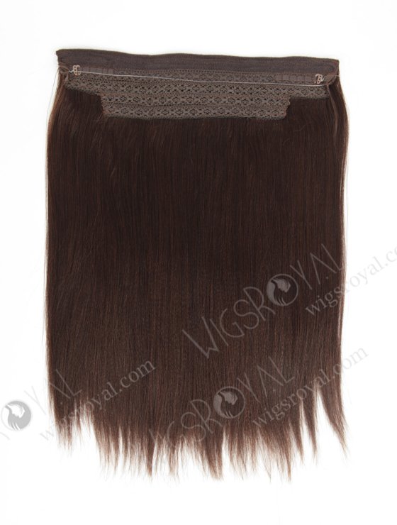 Yaki Mixed Color Halo Hair Extensions In Short Hair For Thin Hair WR-HA-012-17651