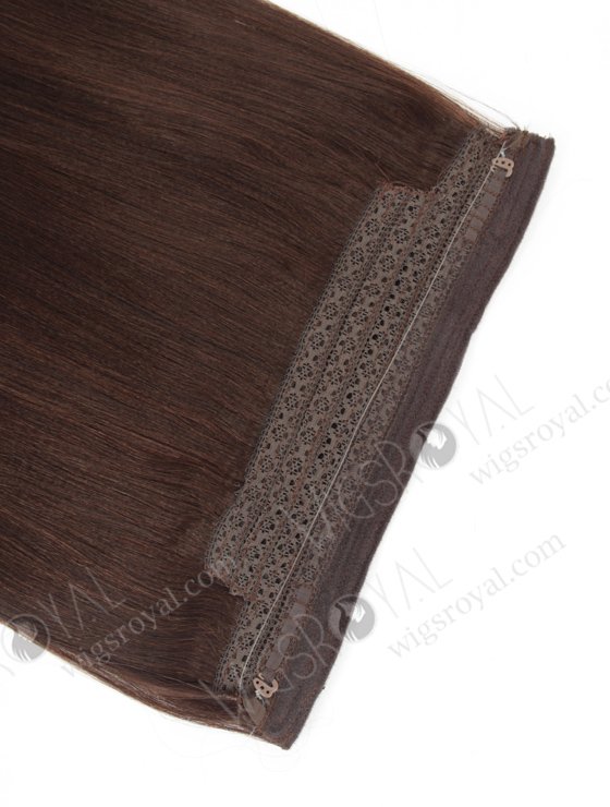 Yaki Mixed Color Halo Hair Extensions In Short Hair For Thin Hair WR-HA-012-17654