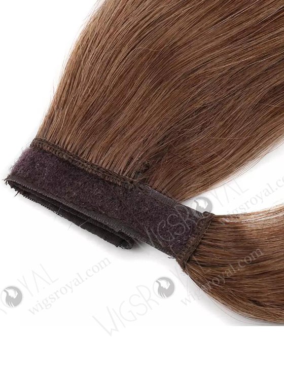 Top Popular Magic Tape Braided Drawstring Wrap Straight Ponytails WR-PT-003-17500