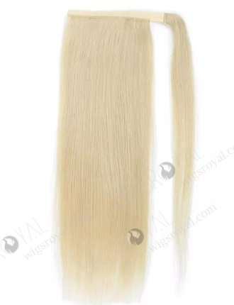 Hot Selling Braided Drawstring Wrap Straight Ponytails Clip in Hair Extension WR-PT-004