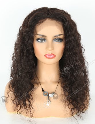 In Stock Brazilian Virgin Hair 20" Natural Curly Natural Color 360 Lace Wig 360LW-04017