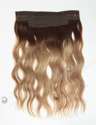 Top Quality Natural Wave Invisible Headband Wire Clip in Halo Hair Extensions WR-HA-002