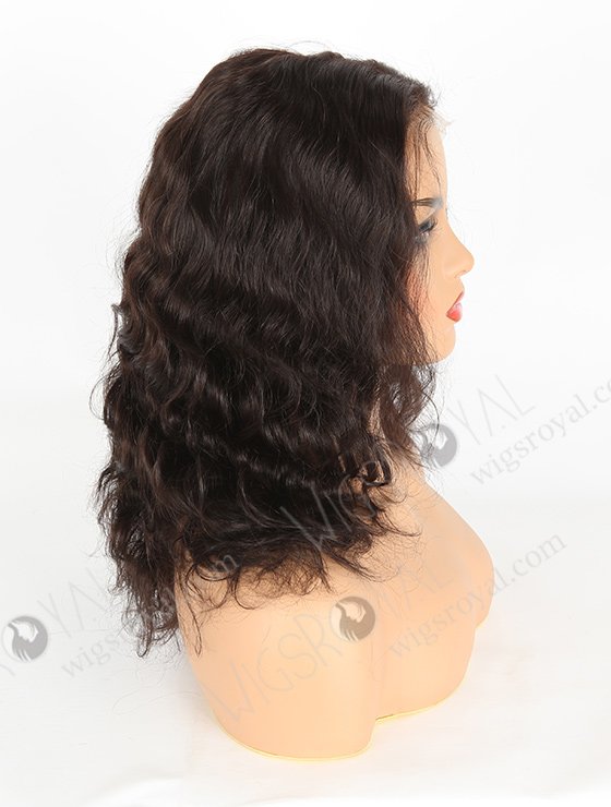In Stock Indian Remy Hair 14" Body Wave 2# Color Full Lace Wig FLW-01114-18034