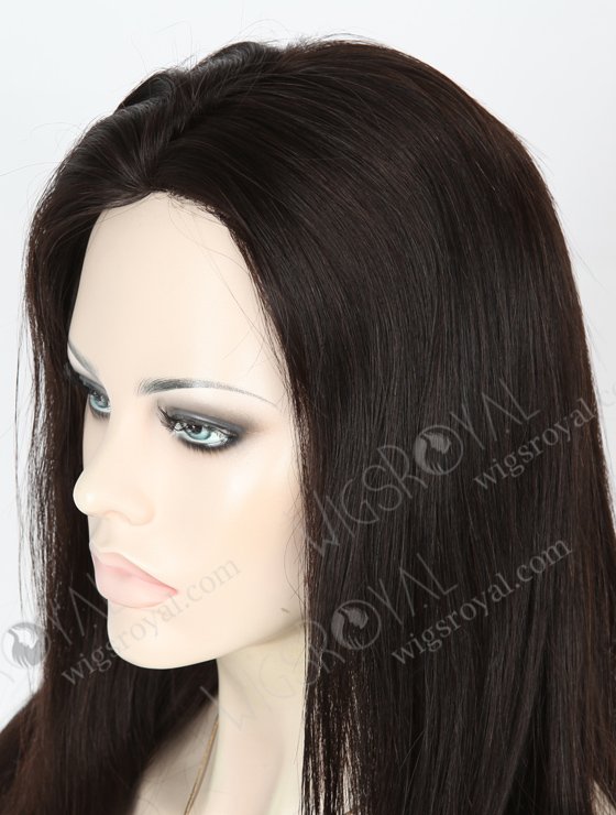 In Stock Chinese Virgin Hair 18" Natural Straight Natural Color Full Lace Glueless Wig GL-07004-18061